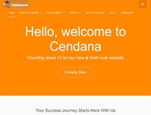Tablet Screenshot of cendanacampus.com